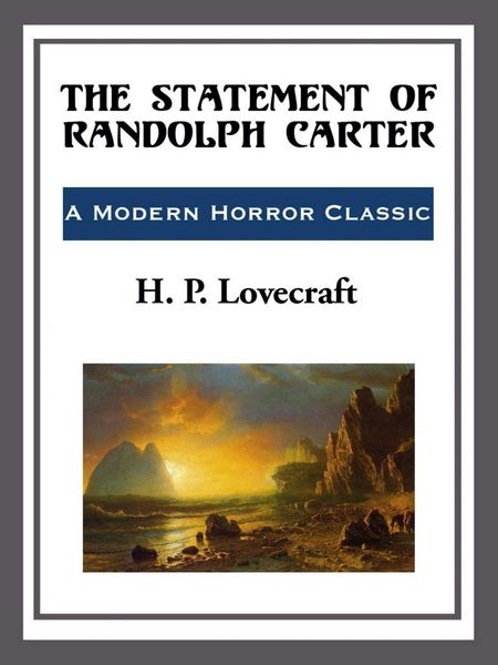 Produktbild: The Statement of Randolph Carter