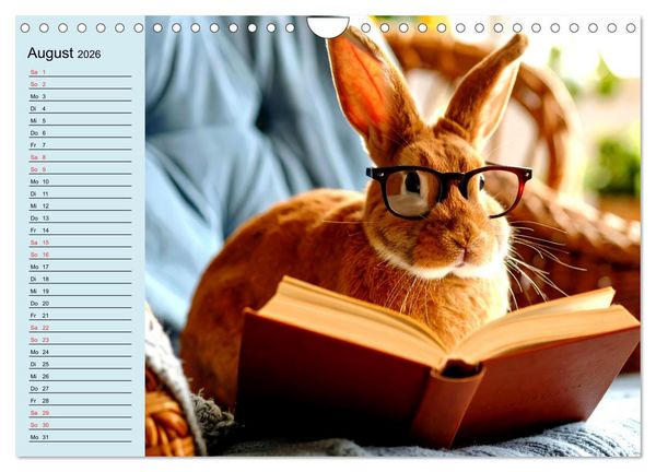 Produktbild: Tierisch kreativ: Hobbies im Tierreich (Wandkalender 2026 DIN A4 quer), CALVENDO Monatskalender