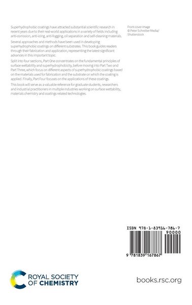 Produktbild: Advances in Superhydrophobic Coatings