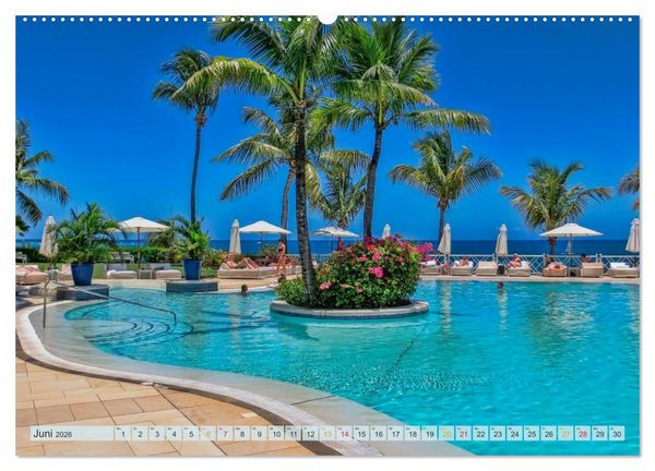 Produktbild: Mauritius - Insel im Indischen Ozean (Wandkalender 2026 DIN A2 quer), CALVENDO Monatskalender