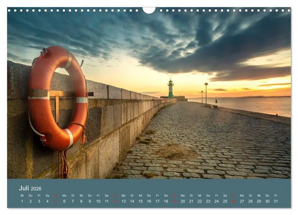 Produktbild: Ostsee - Perlen aus Mecklenburg-Vorpommern (Wandkalender 2026 DIN A3 quer), CALVENDO Monatskalender