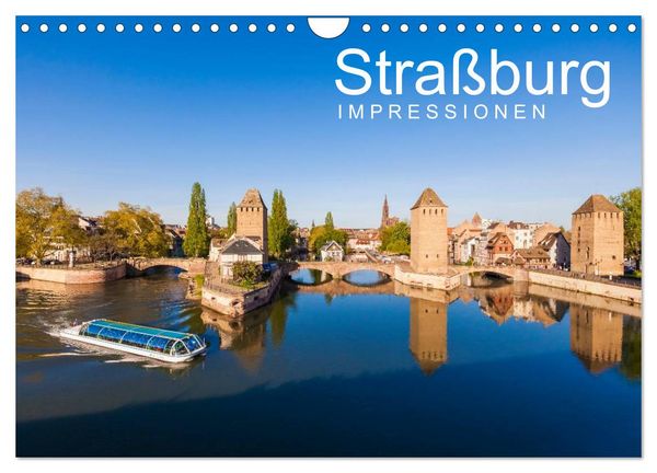 Produktbild: Stra&szlig;burg Impressionen (Wandkalender 2026 DIN A4 quer), CALVENDO Monatskalender