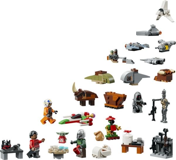 Produktbild: LEGO Star Wars Adventskalender 2026 Vorweihnachtsgeschenk 75456