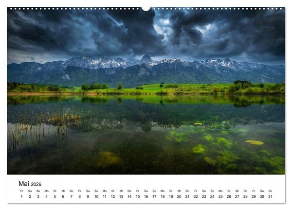 Produktbild: Wasserwelt Schweiz (hochwertiger Premium Wandkalender 2026 DIN A2 quer), Kunstdruck in Hochglanz