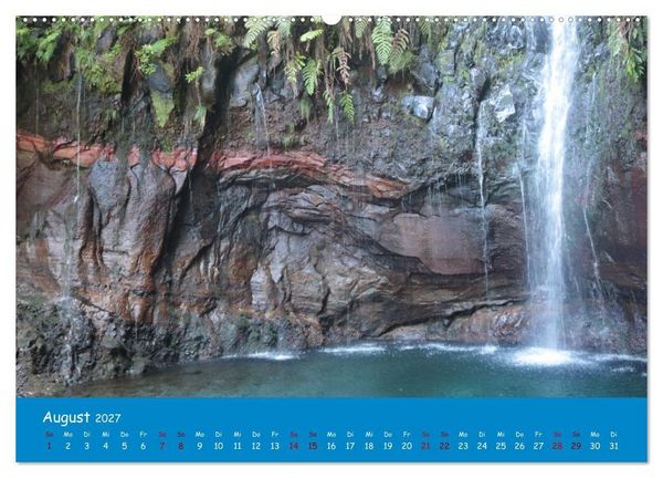 Produktbild: Levadawandern auf Madeira (hochwertiger Premium Wandkalender 2027 DIN A2 quer), Kunstdruck in Hochglanz