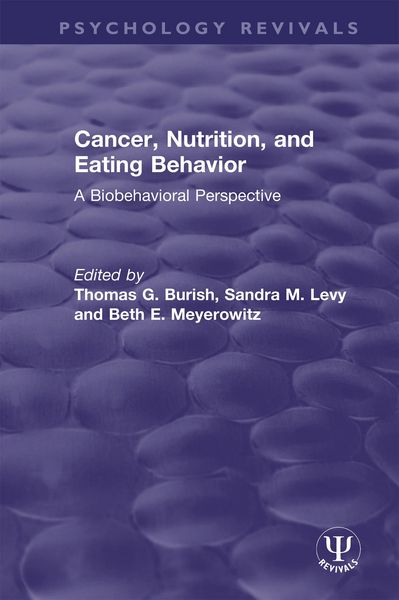 Produktbild: Cancer, Nutrition, and Eating Behavior