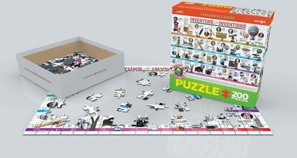 Produktbild: Erfinder und ihre Erfindungen (Puzzle)