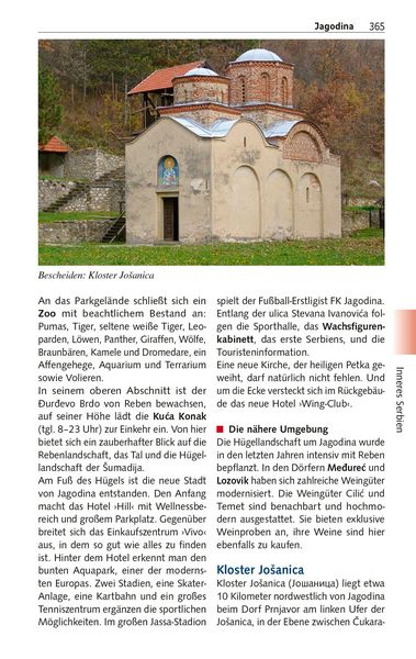 Produktbild: TRESCHER Reisef&uuml;hrer Serbien