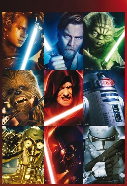 Produktbild: Star Wars: Galaktischer Sticker- und Malspa&szlig;