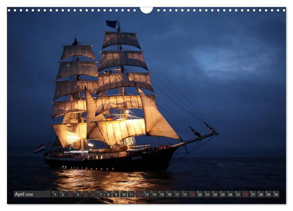 Produktbild: Segelimpressionen (Wandkalender 2026 DIN A3 quer), CALVENDO Monatskalender