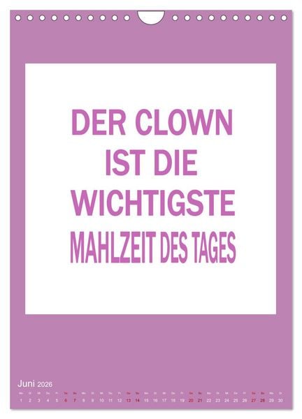 Produktbild: Memo an mich (Wandkalender 2026 DIN A4 hoch), CALVENDO Monatskalender