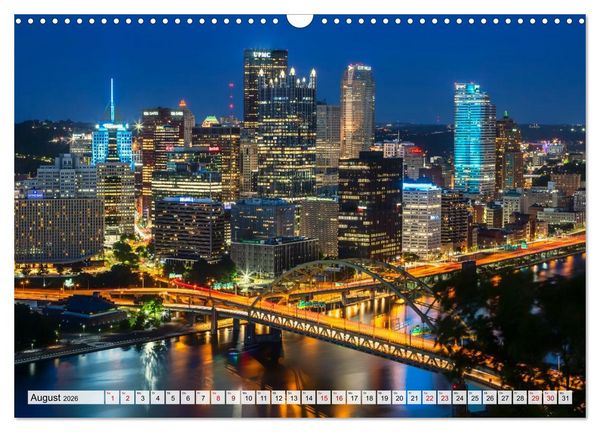 Produktbild: Faszination USA - Eine Reise durch Stadt und Natur (Wandkalender 2026 DIN A3 quer), CALVENDO Monatskalender