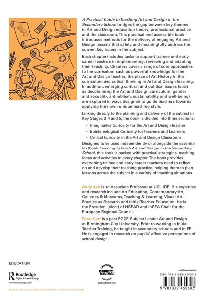 Produktbild: A Practical Guide to Teaching Art and Design in the Secondary School