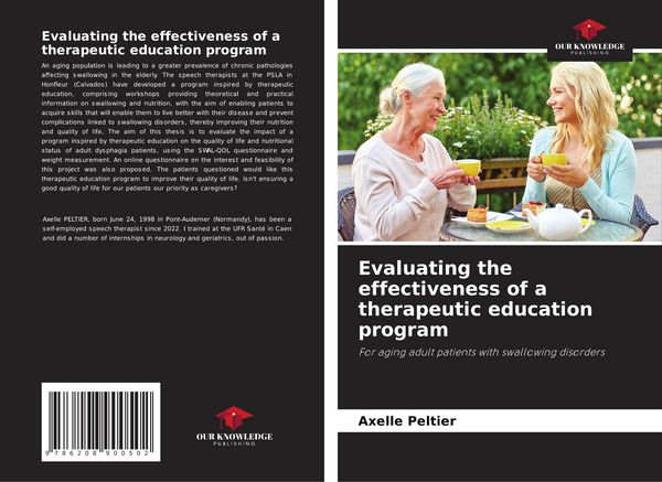 Produktbild: Evaluating the effectiveness of a therapeutic education program
