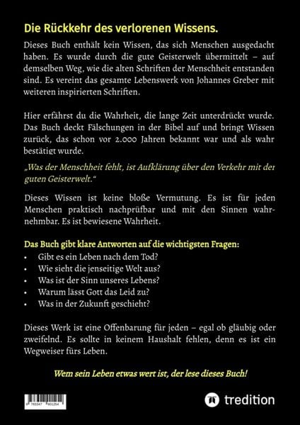 Produktbild: 3.Auflage Das geheime Wissen &ndash; Das wichtigste Buch f&uuml;r die Menschheit!