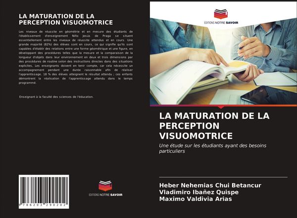 Produktbild: La Maturation De La Perception Visuomotrice