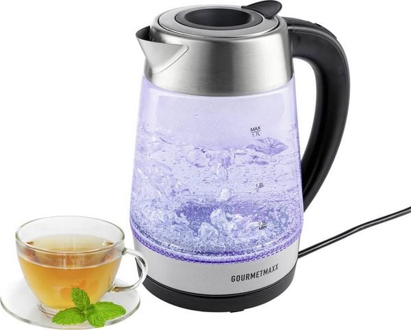 Produktbild: GourmetMaxx Wasserkocher Fassungsverm&ouml;gen: 1.7l