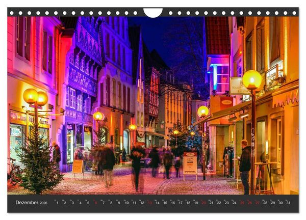 Produktbild: Stadtportrait Osnabr&uuml;ck (Wandkalender 2026 DIN A4 quer), CALVENDO Monatskalender