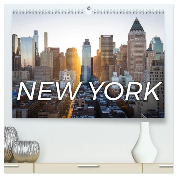 Produktbild: Traumstadt New York (hochwertiger Premium Wandkalender 2026 DIN A2 quer), Kunstdruck in Hochglanz