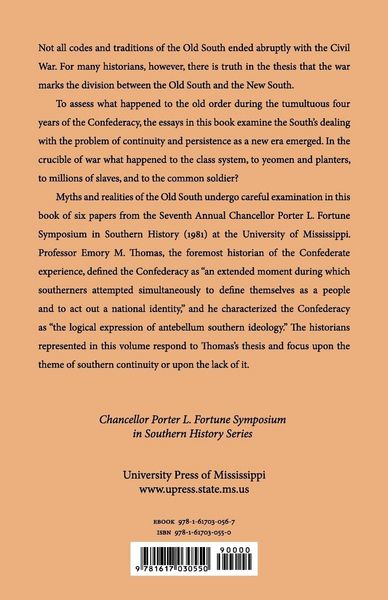 Produktbild: The Old South in the Crucible of War