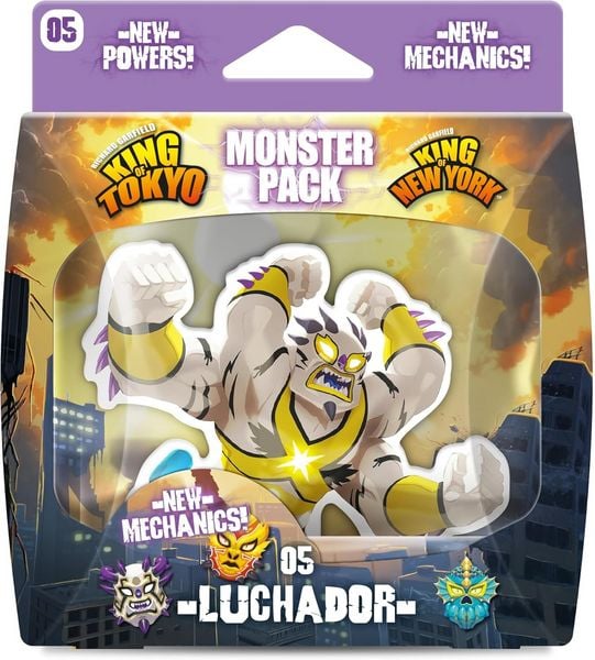 Pegasus IEL70361 - iello, King of Tokyo: Monster Pack: Luchador (EN)