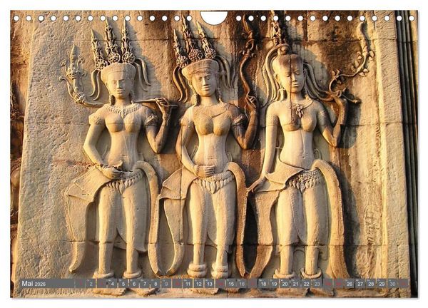 Produktbild: Kambodscha &bull; Angkor Wat (Wandkalender 2026 DIN A4 quer), CALVENDO Monatskalender