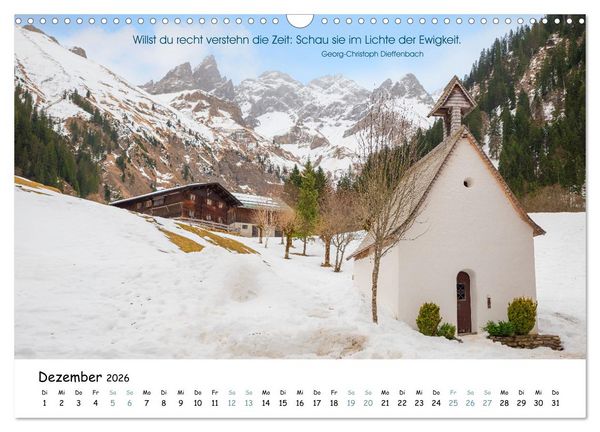 Produktbild: Christliche Bildpoesie 2026 (Wandkalender 2026 DIN A3 quer), CALVENDO Monatskalender