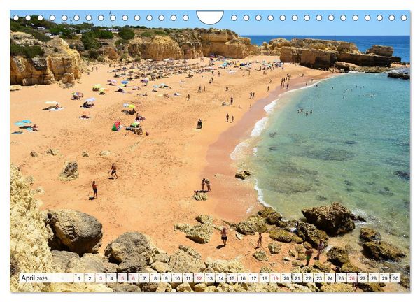 Produktbild: Algarve zum Tr&auml;umen (Wandkalender 2026 DIN A4 quer), CALVENDO Monatskalender