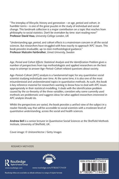 Produktbild: Age, Period and Cohort Effects