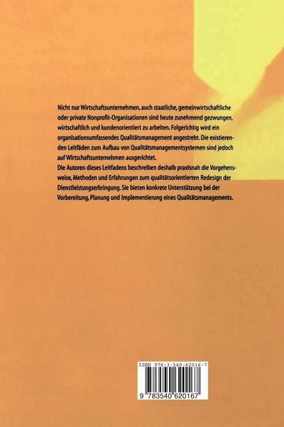 Produktbild: Qualit&auml;tsmanagement f&uuml;r Nonprofit-Dienstleister