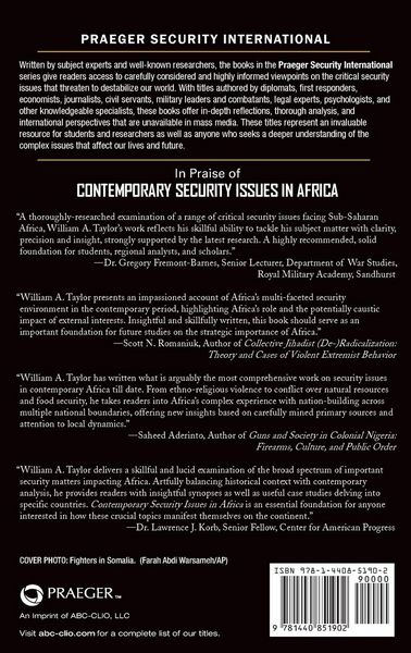 Produktbild: Contemporary Security Issues in Africa