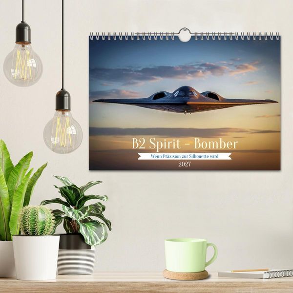 Produktbild: B2 Spirit - Bomber (Wandkalender 2027 DIN A4 quer), CALVENDO Monatskalender