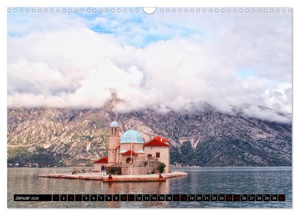Produktbild: Unterwegs in Montenegro (Wandkalender 2026 DIN A3 quer), CALVENDO Monatskalender