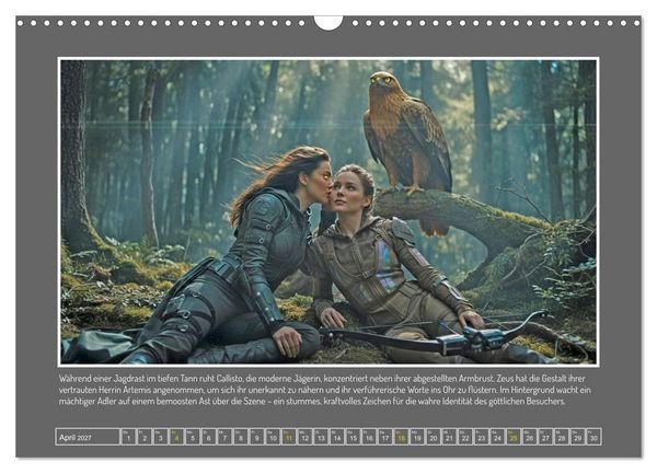 Produktbild: Die Zeus-Aff&auml;ren (Wandkalender 2027 DIN A3 quer), CALVENDO Monatskalender