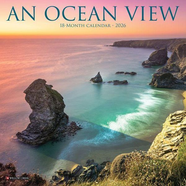 Produktbild: Ocean View 2026 Mini Wall Calendar