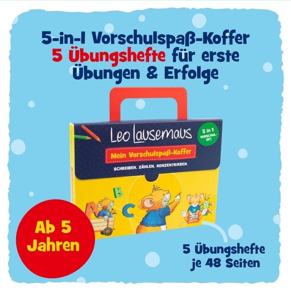 Produktbild: Leo Lausemaus &ndash; Mein Vorschulspa&szlig;-Koffer