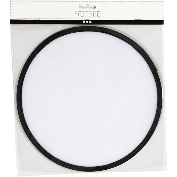 Produktbild: Creativ Company Frisbee, D 25 cm, Wei&szlig;, 1 Stk