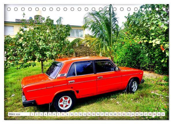 Produktbild: Shiguli - Der Auto-Star der UdSSR (Tischkalender 2026 DIN A5 quer), CALVENDO Monatskalender