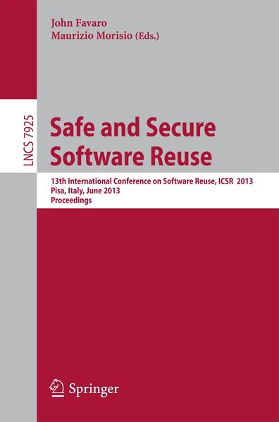 Produktbild: Safe and Secure Software Reuse