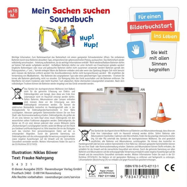 Produktbild: H&ouml;r mal hin - Sachen suchen, Sachen h&ouml;ren: Baustelle