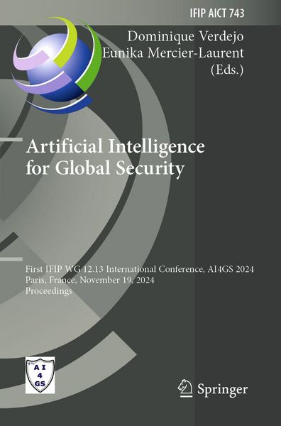 Produktbild: Artificial Intelligence for Global Security