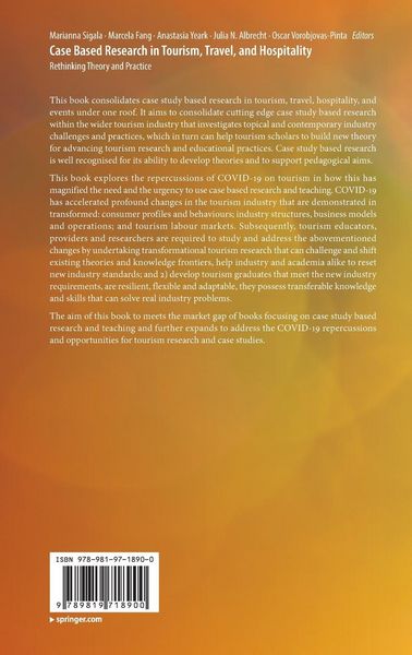 Produktbild: Case Based Research in Tourism, Travel, and Hospitality