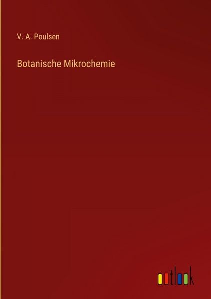 Produktbild: Botanische Mikrochemie