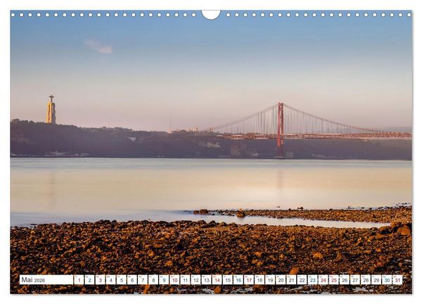 Produktbild: Eine Stadt voller Charme - Lissabon (Wandkalender 2026 DIN A3 quer), CALVENDO Monatskalender