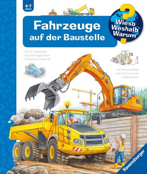 Produktbild: Wieso? Weshalb? Warum? Band 7 - Fahrzeuge auf der Baustelle