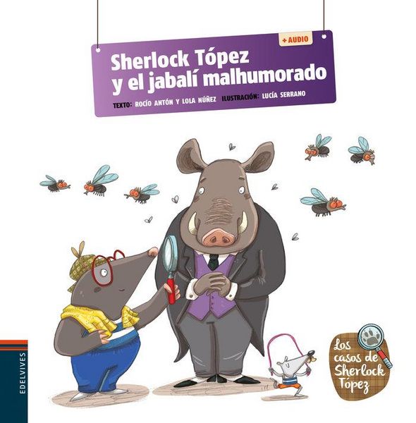 Produktbild: Sherlock T&oacute;pez y el jabal&iacute; malhumorado