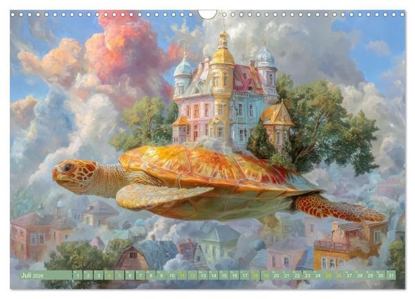 Produktbild: Imaginative Werke - Wunderbar m&auml;rchenhaft (Wandkalender 2026 DIN A3 quer), CALVENDO Monatskalender