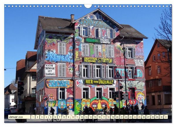 Produktbild: Unterwegs in T&uuml;bingen (Wandkalender 2026 DIN A3 quer), CALVENDO Monatskalender