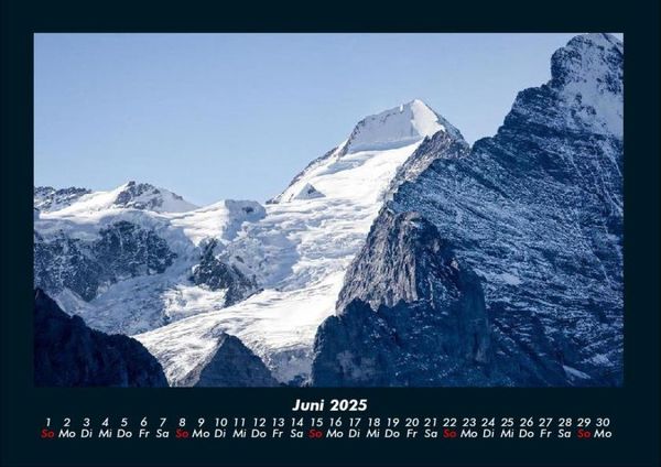 Produktbild: Berge 2025 Fotokalender DIN A4