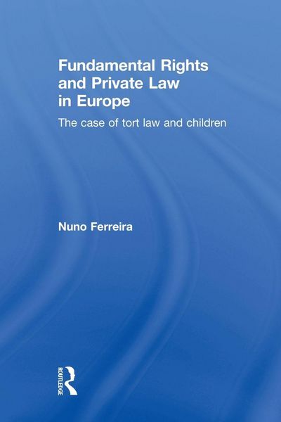 Produktbild: Fundamental Rights and Private Law in Europe
